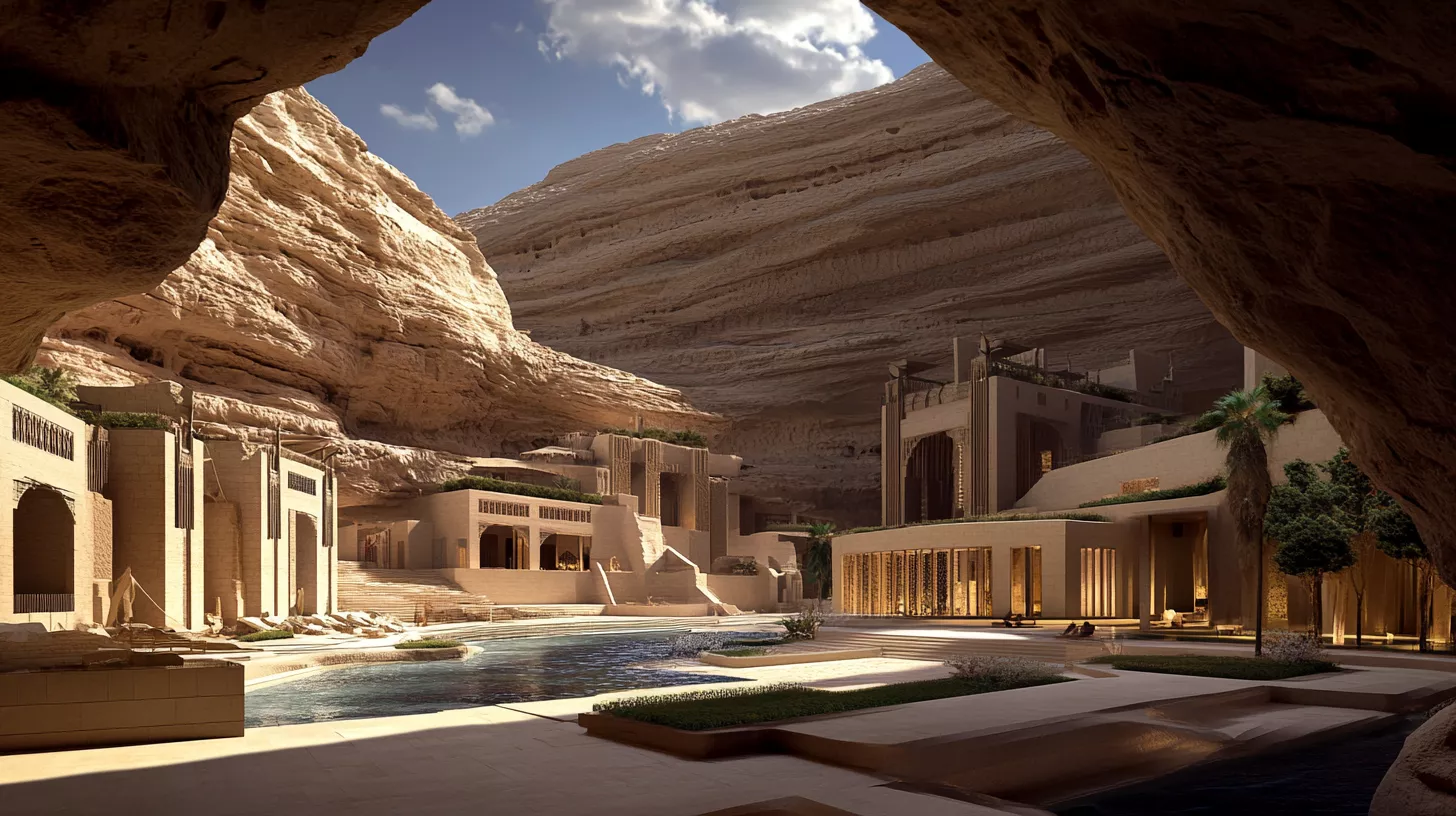 مشروع العلا دمج التراث النبطي مع المرافق الحديثة تحت رؤية السعودية 2030